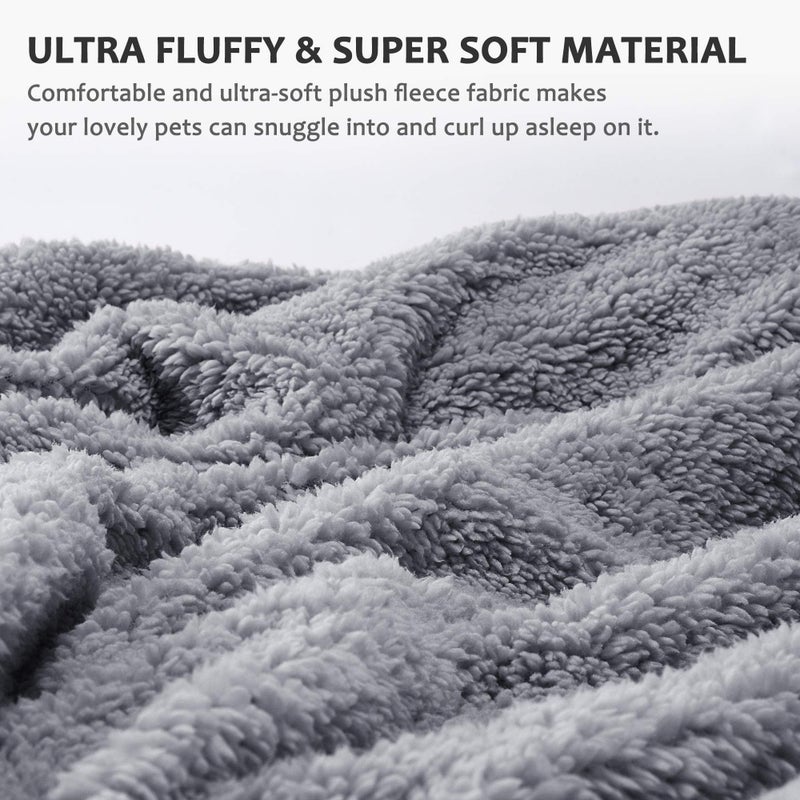 Kritter Planet Dog Blankets for Large Dogs, Super Soft Warm Sherpa Fleece Plush Doggie Blankets and Throws for Small Medium Puppy Doggy Pet Catsï¼Œ50x60 inches - Image 4